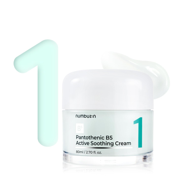 skincare-kbeuaty-glowtime numbuzin no 1 pantothenic B5 active soothing cream