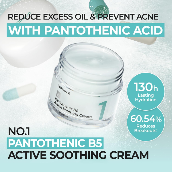 skincare-kbeuaty-glowtime numbuzin no 1 pantothenic B5 active soothing cream