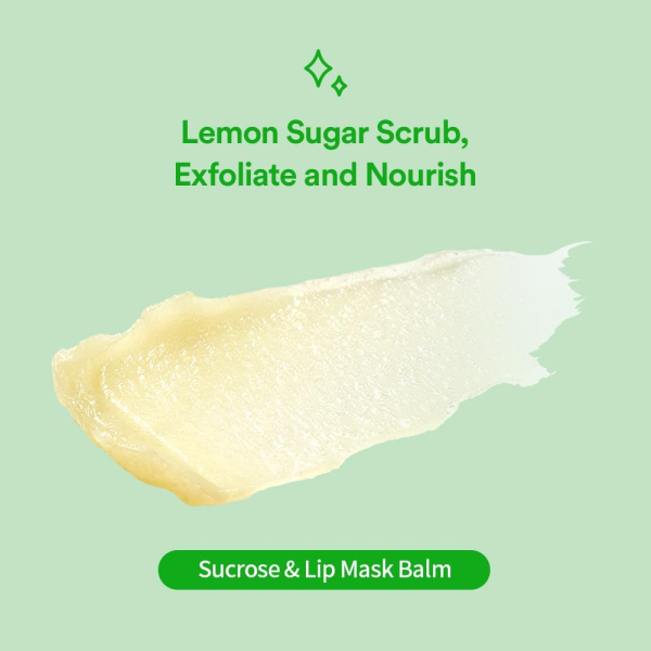 skincare-kbeauty-glowtime-tocobo lemon sugar scrub lip mask