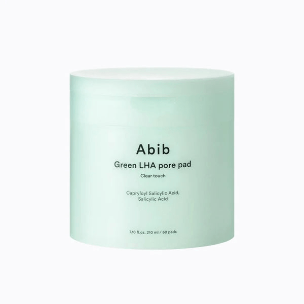 skincare-kbeauty-glowtime-abib green lha pore pad clear touch