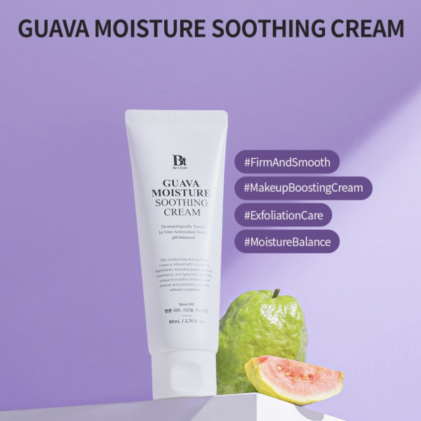 skincare-kbeauty-glowtime-Benton Guava Moisture soothing Cream