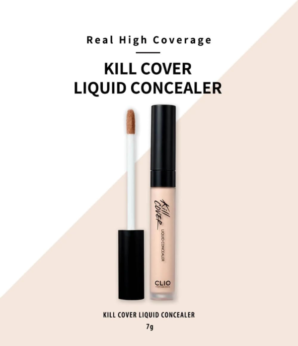 skincare-kbeauty-glowtime-clio kill cover liquid concealer 04 ginger