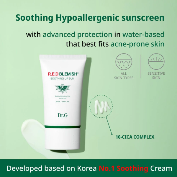 skincare-kbeauty-glowtime- dr g blemish soothing up sun