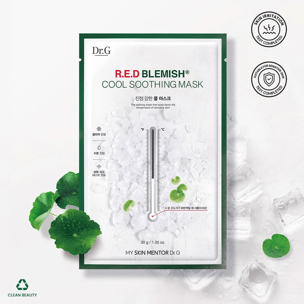 skincare-kbeauty-glowtime-dr G RED Belmsih Soothing Mask