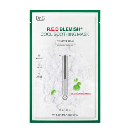 skincare-kbeauty-glowtime-dr G RED Belmsih Soothing Mask