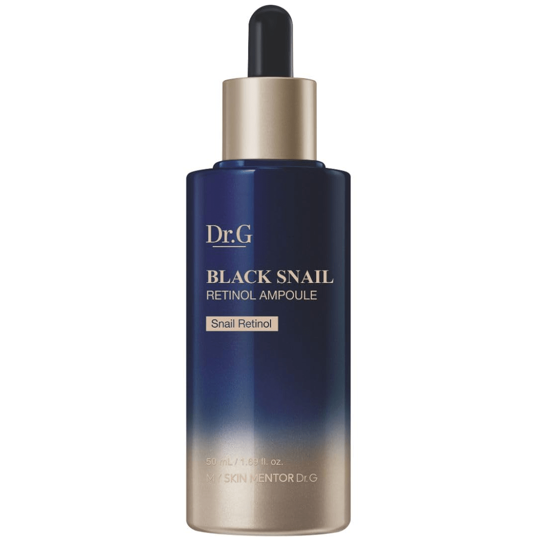 skincare-kbeauty-glowtime-dr g black snail retinol ampoule