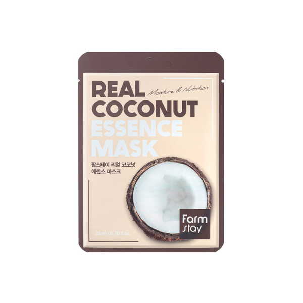 skincare-kbeauty-glowtime-farm stay real essence mask coconut