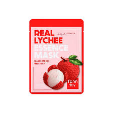 skincare-kbeauty-glowtime-real essence mask lychee