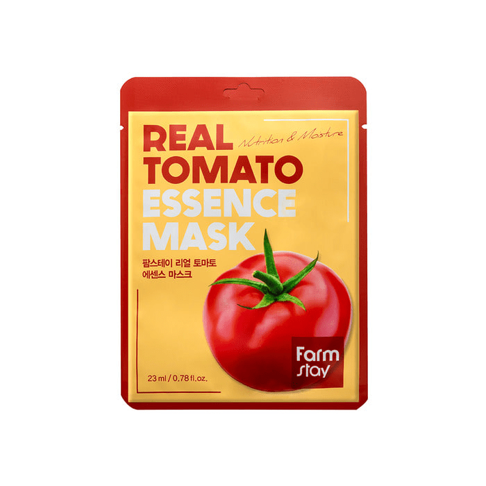 skincare-kbeauty-glowtime-farm stay real essence mask tomato