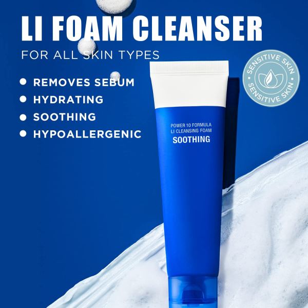 skincare-kbeauty-glowtime-it's skin power 10 formula li cleansing foam soothing