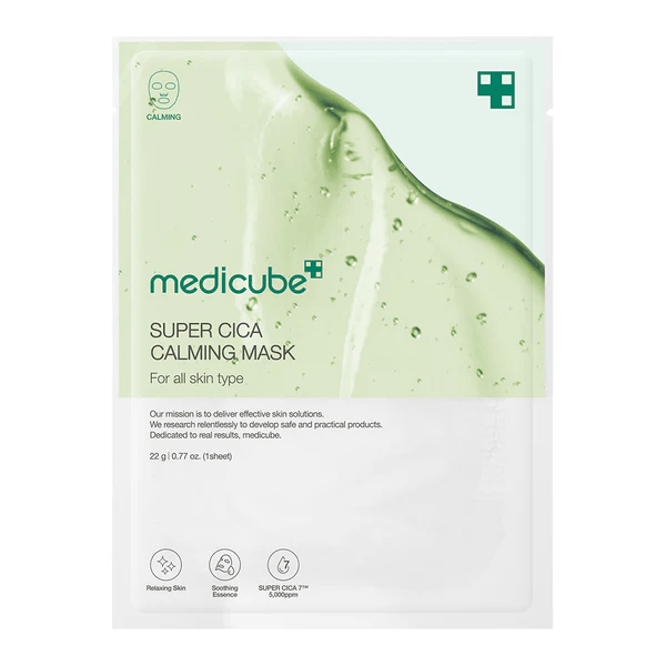 skincare-kbeauty-glowtime-medicube super cica calming mask