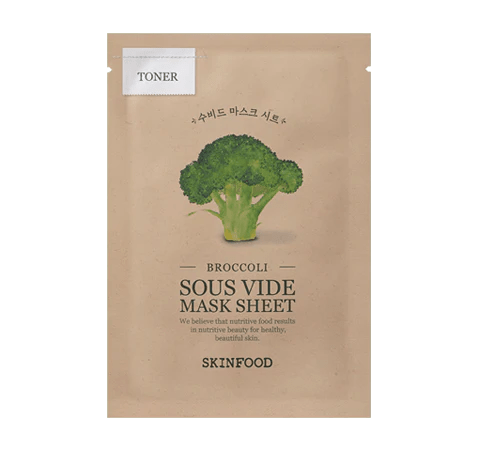 skincare-kbeauty-glowtime-skinfood sousvide mask sheet broccoli