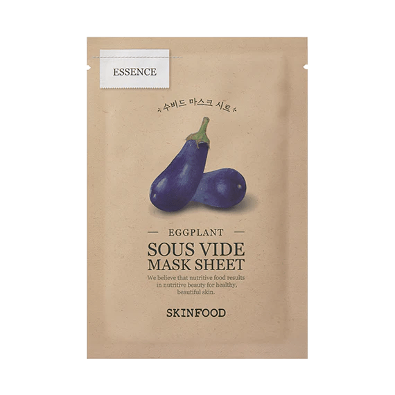 skincare-kbeauty-glowtime-skinfood sousvide mask sheet eggplant