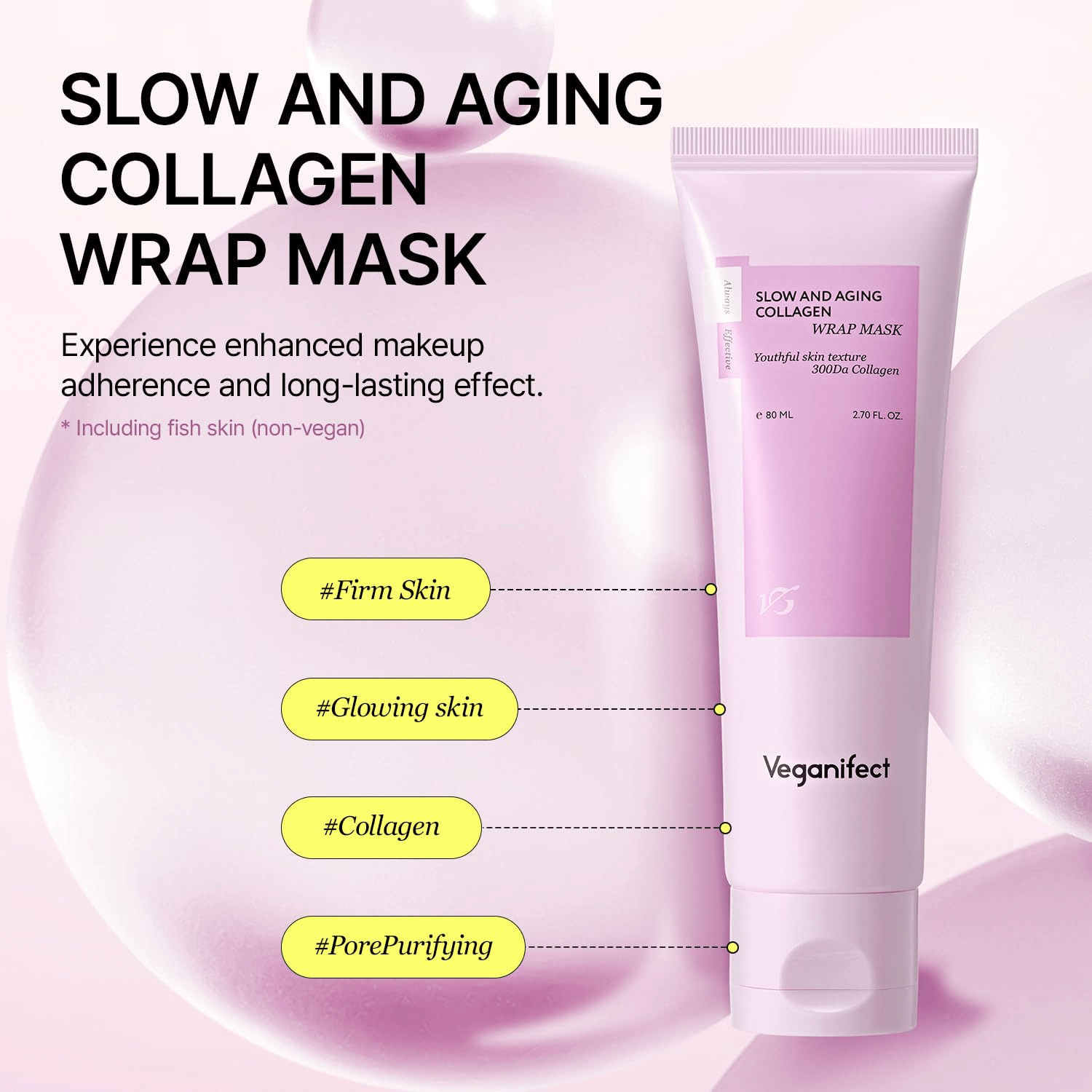 skincare-kbeauty-glowtime-veganifect slow and aging collagen wrap mask