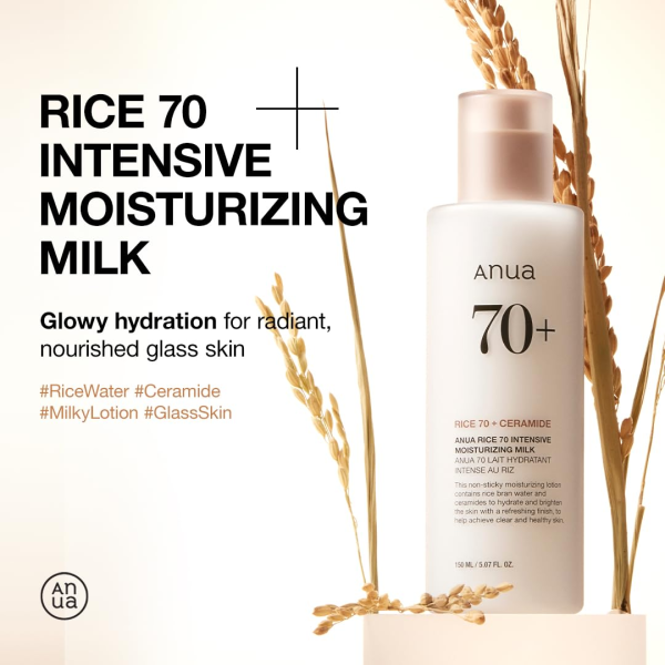 skincare-kbeauty-glowtime-ANUA Rice 70 Intensive Moisturizing Milkl