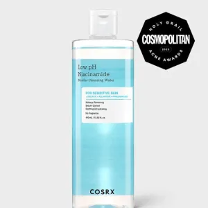 skincare-kbeauty-glowtime-cosrx low ph Niacinamide micellar cleansing water