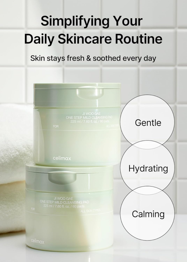 skincare-kbeauty-glowtime-celimax ji woo gae one step mild cleansing pad