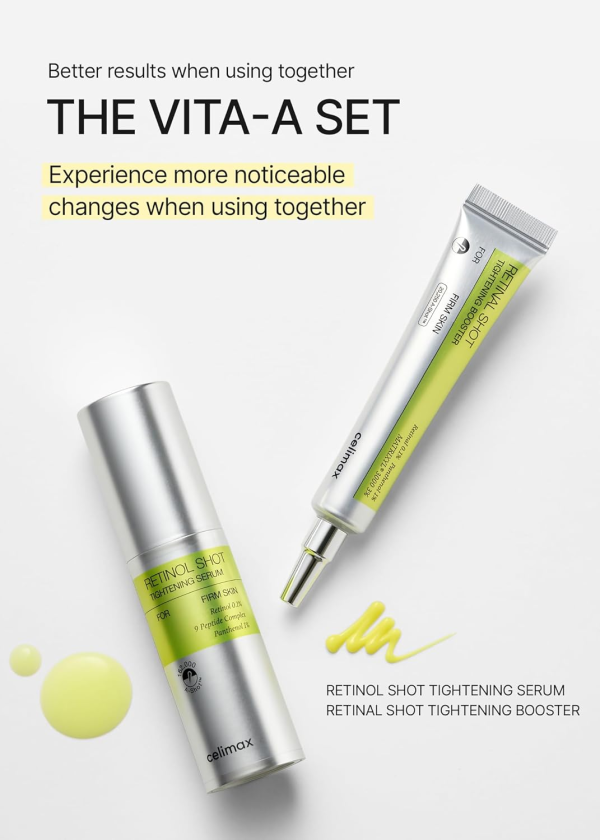 skincare-kbeauty-glowtime-celimax the vita a retinal shot tightening booster