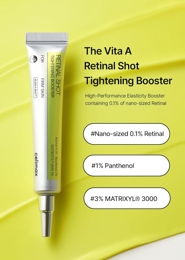 skincare-kbeauty-glowtime-celimax the vita a retinal shot tightening booster