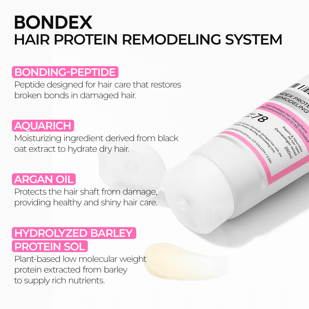 skincare-kbeauty-glowtime-dr melaxin bondex protein bonding remodeling shampoo