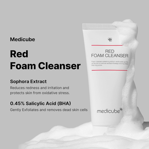 skincare-kbeauty-glowtime-medicube red foam cleanser