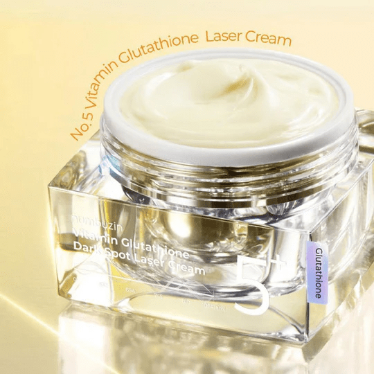 skincare-kbeauty-glowtime-numbuzin 5+ glutahione dark spot laser cream