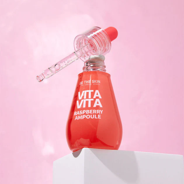 skincare-kbeauty-glowtime-be the skin vita vita raspberry ampoule