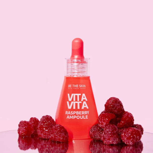 skincare-kbeauty-glowtime-be the skin vita vita raspberry ampoule