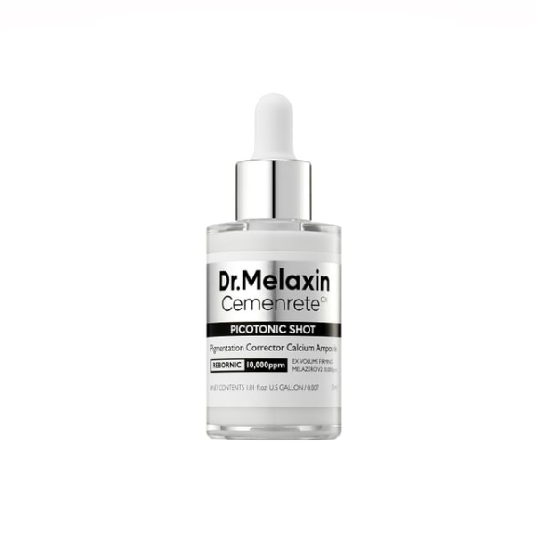 skincare-kbeauty-glowtime-DR MELAXIN Cemenrete Picotonic Shot Pigmentation Corrector Calcium Ampoule 30ml