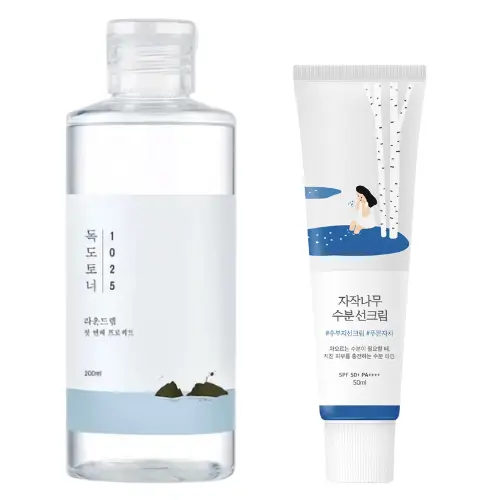 skincare-kbeauty-glowtime-Round lab 1025 dokdo toner birch juice moisturizing sunscreen