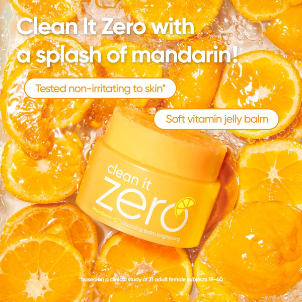 skincare-kbeauty-glowtime-banila co clean it zero mandarin cleansing balm brightening