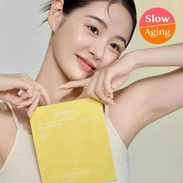 skincare-kbeauty-glowtime-biodance radiant vita niacinamide real deep mask