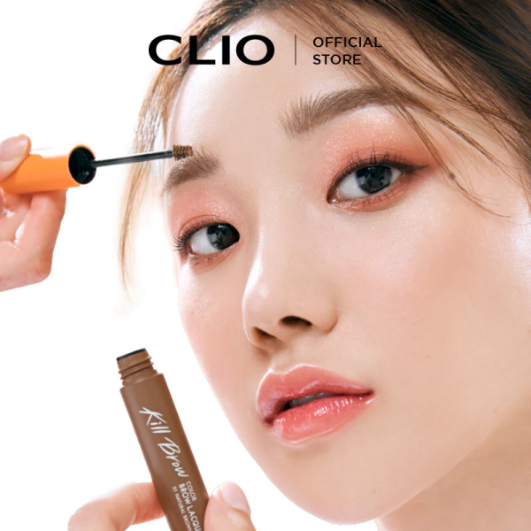 skincare-kbeauty-glowtime-clio kill brown color brow lacquer 02 light brown