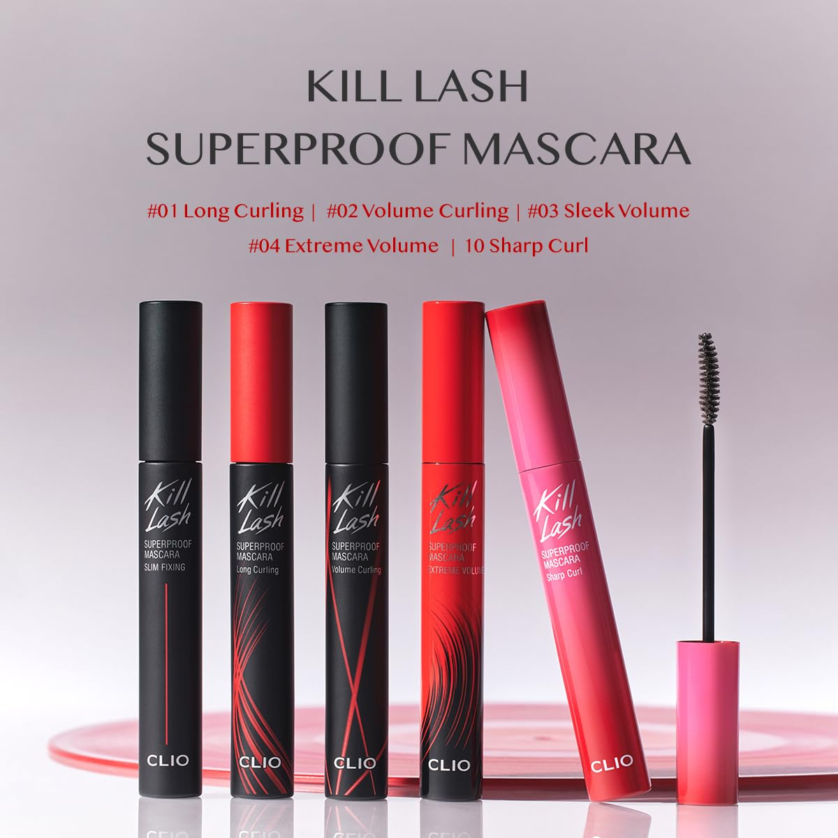 clio kill lash superproof mascara 03 sleek volume