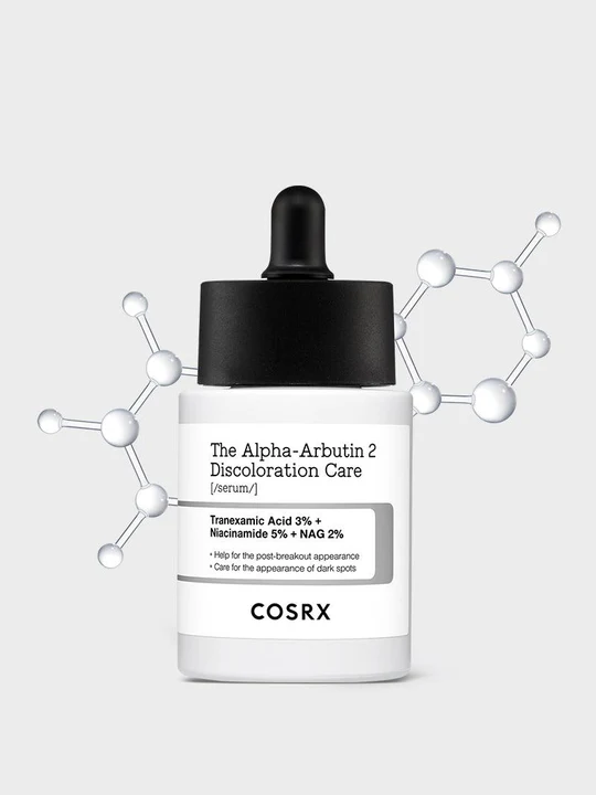 skincare-kbeauty-glowtime-cosrx the alpha arbutin 2 discololration care serum