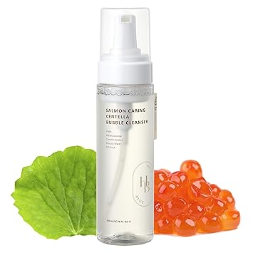 skincare-kbeauty-glowtime-heveblue salmon caring centella bubble cleanser