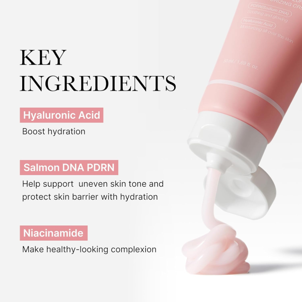 skincare-kbeauty-glowtime-medidube pdrn pink hyaluronic moisturizing cream