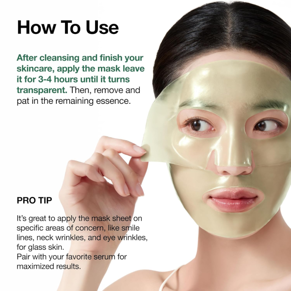 skincare-kbeauty-glowtime-anua heartleaf 70 soothing collagen mask