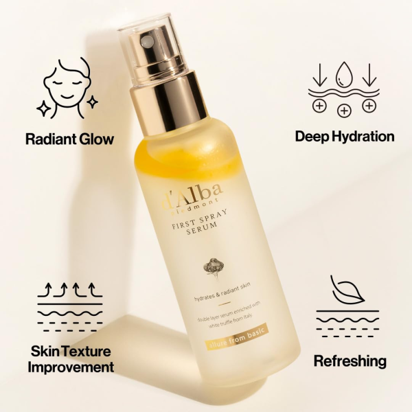 skincare-kbeauty-glowtime-d'alba white truffle first serum spray