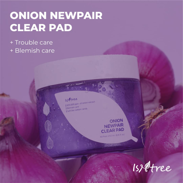 skincare-kbeauty-glowtime-isntree onion newpad clear pad