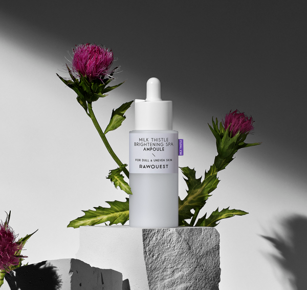 skincare-kbeauty-glowtime-rawquest milk thistle brightening spa ampoule