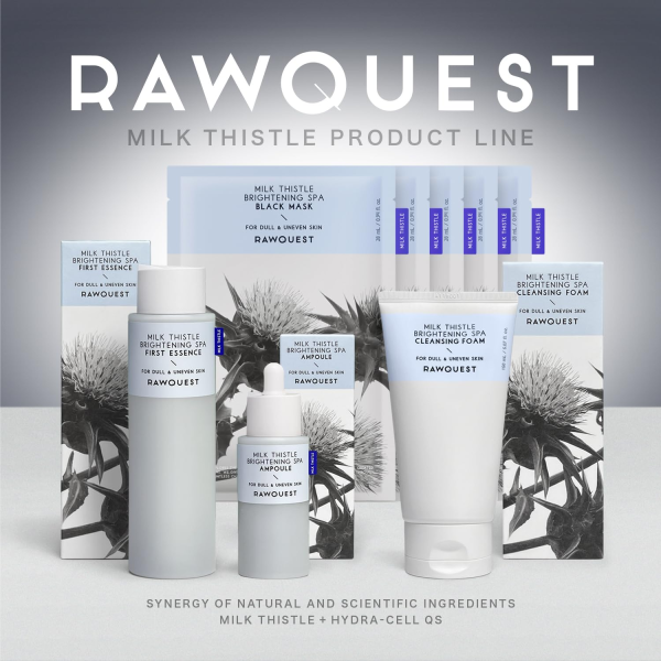 skincare-kbeauty-glowtime-rawquest milk thistle brightening spa ampoule