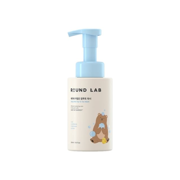 skincare-kbeauty-glowtime- round lab baby mild top to tow wash