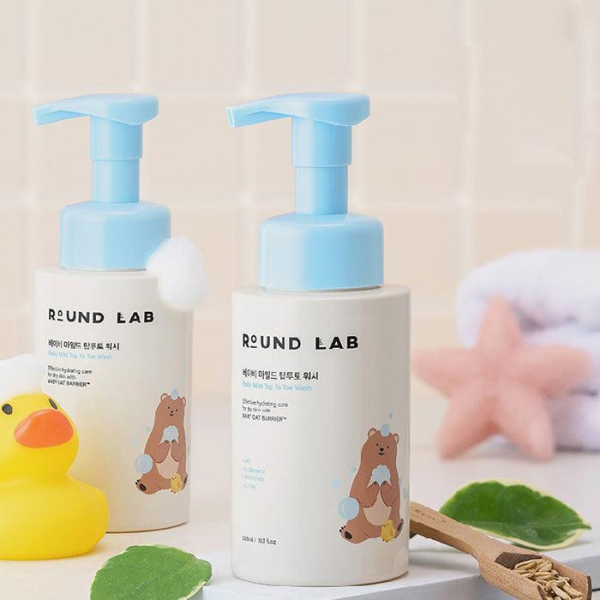 skincare-kbeauty-glowtime- round lab baby mild top to tow wash