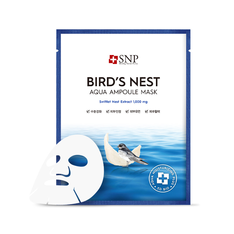 skincare-kbeauty-glowtime-snp bird nest aqua ampoule mask