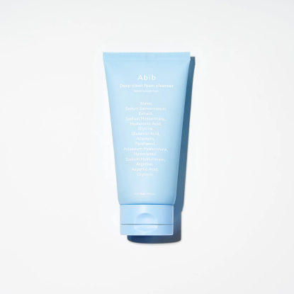 skincare-kbeauty-glowtime-aviv deep clean foam cleanser sedum hyaluron foam