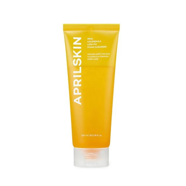 skincare-kbeauty-glowtime-aprilskin real calendula low ph foam cleanser
