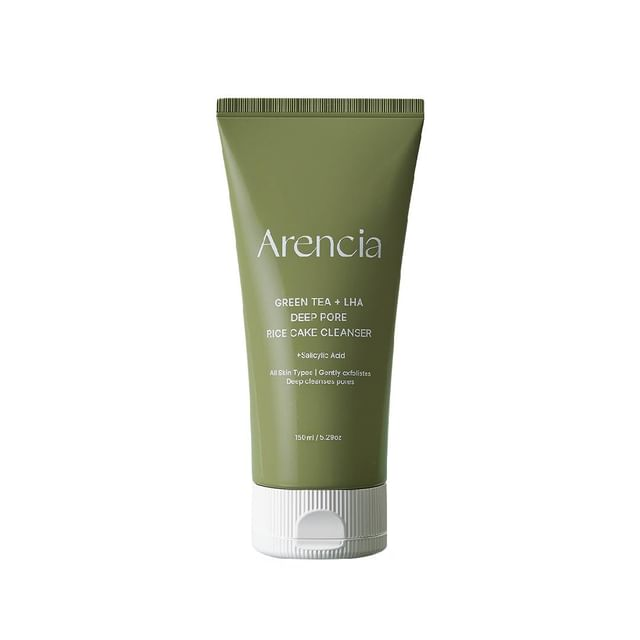 skincare-kbeauty-glowtime-arencia green tea lha deep pore rice cake cleanser