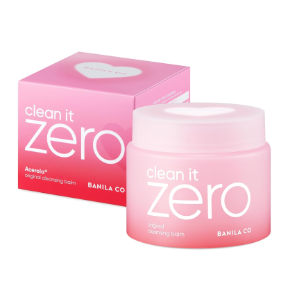 skincare-kbeauty-glowtime-banila co clean it zero acerola + original cleansing balm