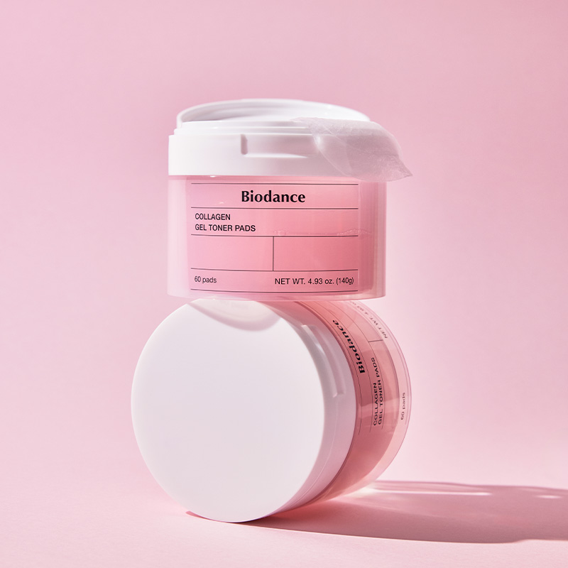 skincare-kbeauty-glowtime-biodance collagen gel toner pads